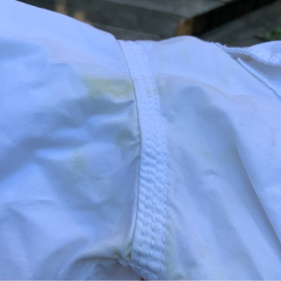 TRUE RELIGION Men's Short Sleeve Big T Western Shirt Optic White Button Up SZ XL - Picture 7 of 16